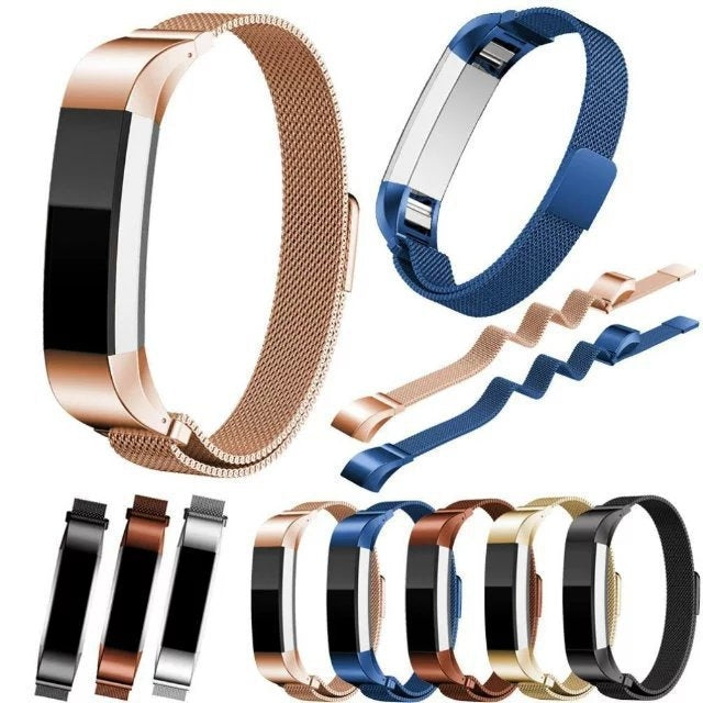 Stainless Steel Magnet Watch Band for Fitbit Alta - Small