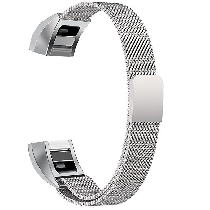 Stainless Steel Magnet Watch Band for Fitbit Alta - Small