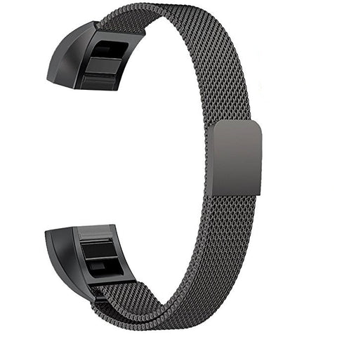 Cinturino Magnetico in Acciaio Inossidabile per Fitbit Alta - Grande