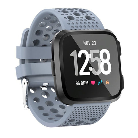 Cinturino per Smart Watch Fitbit Versa con Ventilazione Circolare