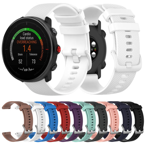 Bracelet en silicone pour montre connectée POLAR Vantage M 22 mm