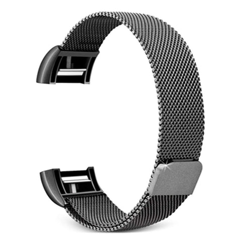 Cinturino per orologio Smart Watch in acciaio inossidabile per FITBIT Charge 2, taglia: S, misura: S