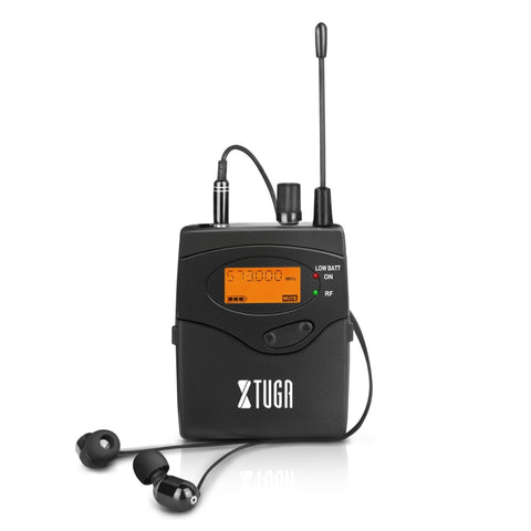 XTUGA IEM1200 Ricevitore wireless Bodypack Stage Singer Ear Monitor System, Receiver Bodypack