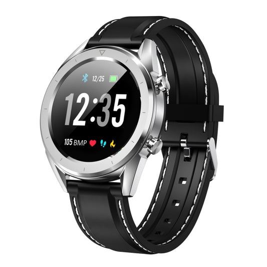Smartwatch con cinturino in silicone impermeabile IP68 DT28 da 1,54 pollici Bluetooth 4.2, supporto promemoria chiamate in arrivo / monitoraggio della pressione arteriosa / pagamento dell'orologio