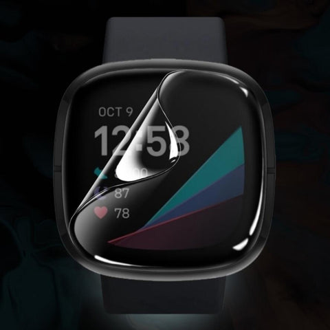 Pellicola Protettiva in TPU Antideflagrante per Fitbit Versa 3 e