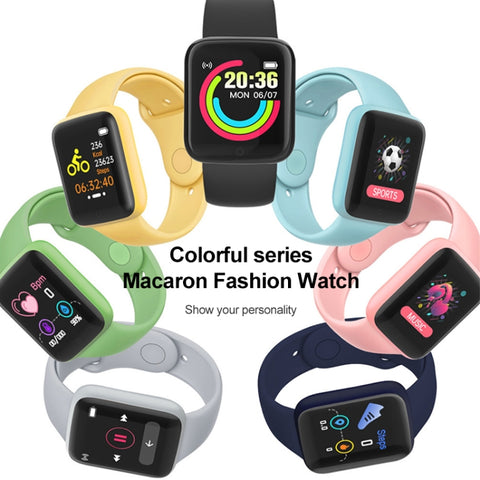 Smart Watch Y68M da 1,44 pollici, supporta il monitoraggio dell'ossigeno nel sangue della pressione sanguigna della frequenza cardiaca