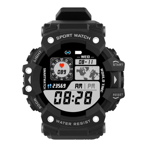 Smartwatch per sport all'aria aperta con schermo TFT da 1,28 pollici LC11, supporto impermeabile IP68 Monitoraggio della frequenza cardiaca e della pressione sanguigna