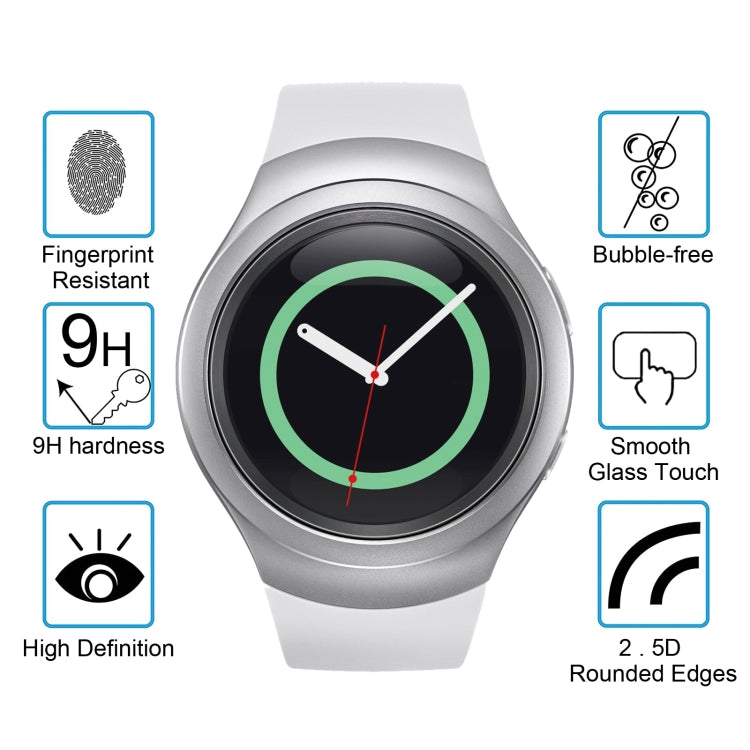 Tempered Glass Screen Protector for Samsung Gear S2 Watch