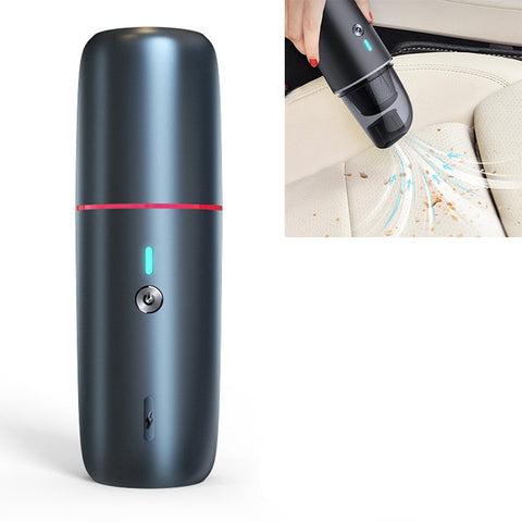Aspirapolvere potente portatile senza fili portatile da 90 W per auto/casa, Navy Blue, White
