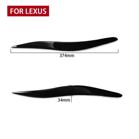 Sopracciglio leggero in ABS per auto per Lexus IS250/300 2006-2012, For Lexus IS250/300 2006-2012
