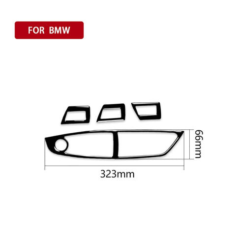 Pour BMW Serie 5 F10 2011-2018 Adhésif décoratif pour panneau de sol de voiture, guide à destra, panneau de levage, conduite à droite