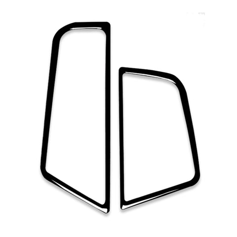 Pour BMW Serie 5 F10 2011-2017 Adhésif décoratif pour corniche uscita aria laterale auto, Guida a sinistra, Cadre de sortie d'air latéral, conduite à gauche