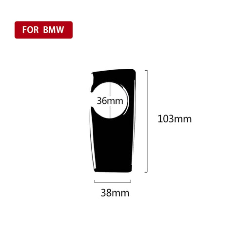 Pour BMW Serie 5 F07 F10 F25 F26 / GT X3 X4 2009-2016 Autocollant décoratif avec frein à main pour voiture sous le panneau, Guida a destra, Frein à main sous le panneau, Conduite à droite
