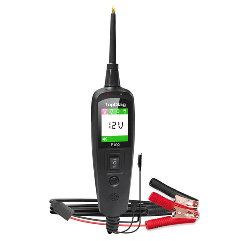 Strumento diagnostico analizzatore intelligente di circuiti per auto TopDiag P100, lunghezza cavo: 2 m, TopDiag P100 2m
