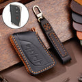 Lexus Cowhide Leather Key Cover - 4-Button Protection Case