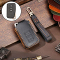 Lexus 3-Button Cowhide Leather Key Cover - Premium