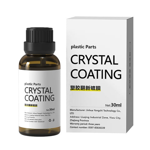 Fluide pour la restauration du plastique pour la placcatura des cristaux de la voiture, capacité: 30 ml, 30 ml de fluide de rénovation plastique