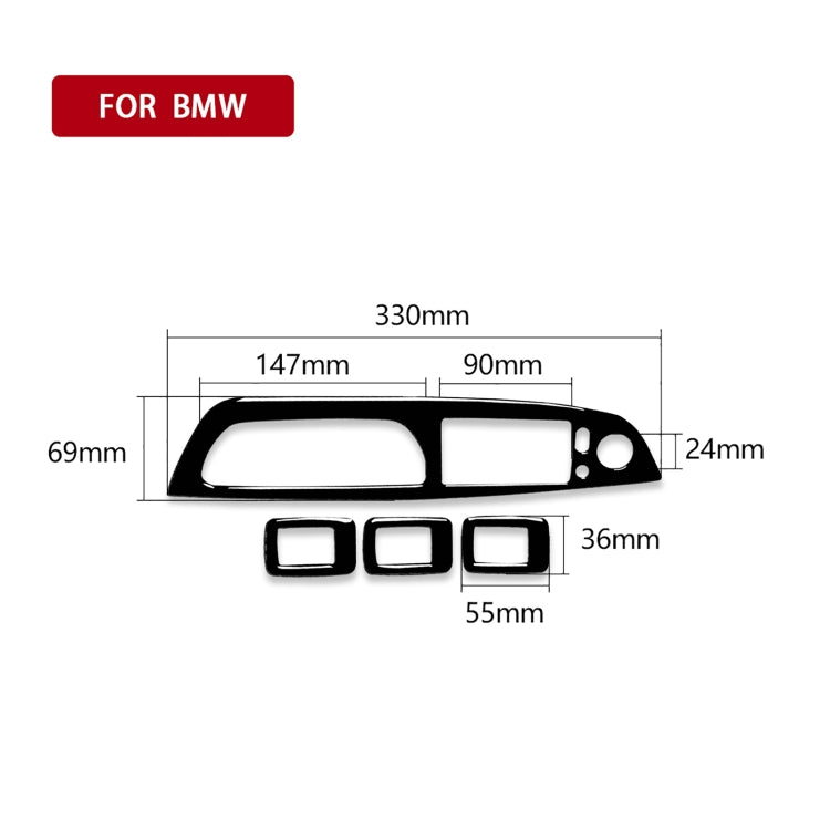 BMW X5 E70 & X6 E71 Right Window Lift Panel & Sticker