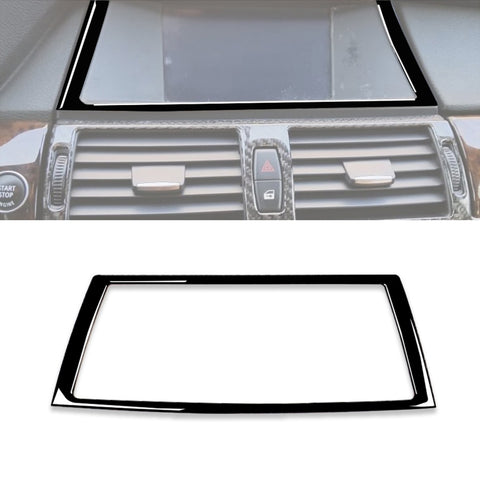 Adhésif décoratif pour corniche de navigation pour voiture pour BMW X5 E70 2008-2013 / X6 E71 2009-2014, guide pour une route sinistrée universelle, cadre de navigation