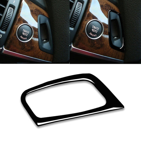 Autocollant décoratif pour clé de forum avec guide de destra pour BMW E70 X5 / E71 X6 2009-2013, trou de clé d'entraînement à droite