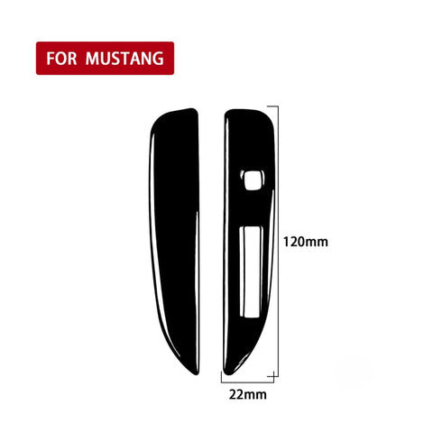 Autocollant décoratif pour changement de palette de voiture Ford Mustang 2015-2020, guide de route, palette de changement de vitesse, conduite à droite