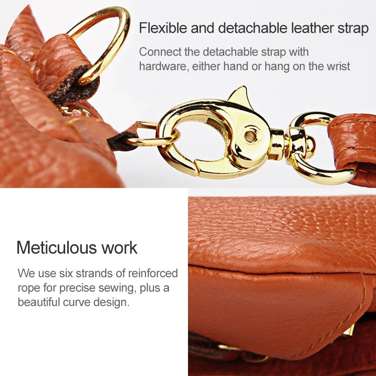 Stylish Litchi Texture Wallet Clutch Bag for Women