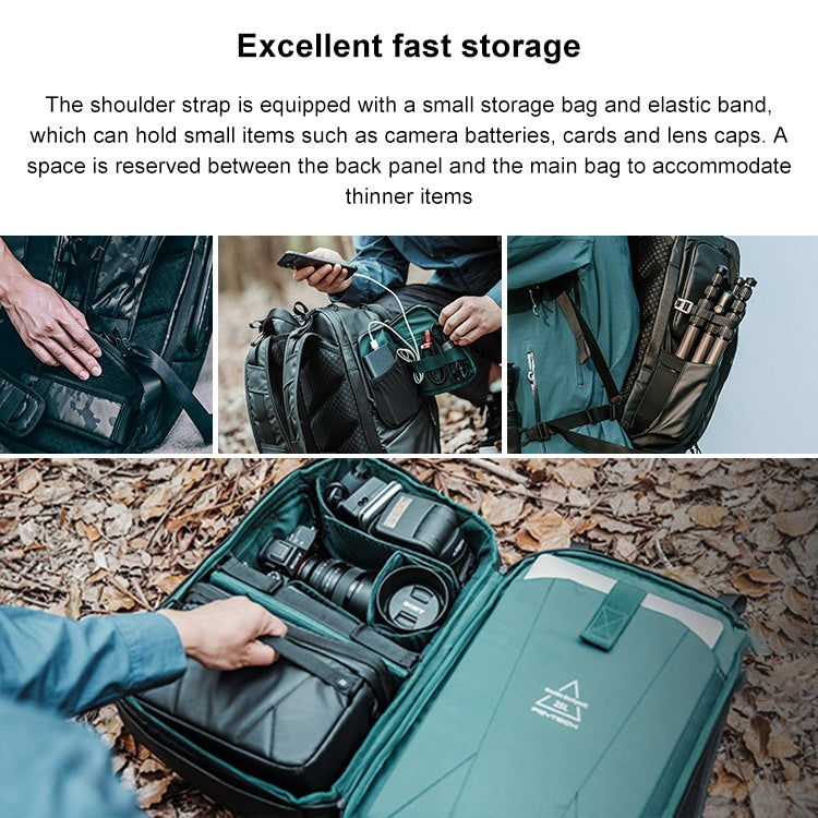 PGYTECH Waterproof Shockproof 2-in-1 Outdoor Backpack Bag