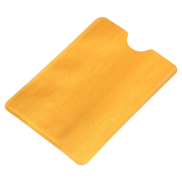 100 PCS RFID Blocking Card Sleeves - Aluminum Foil