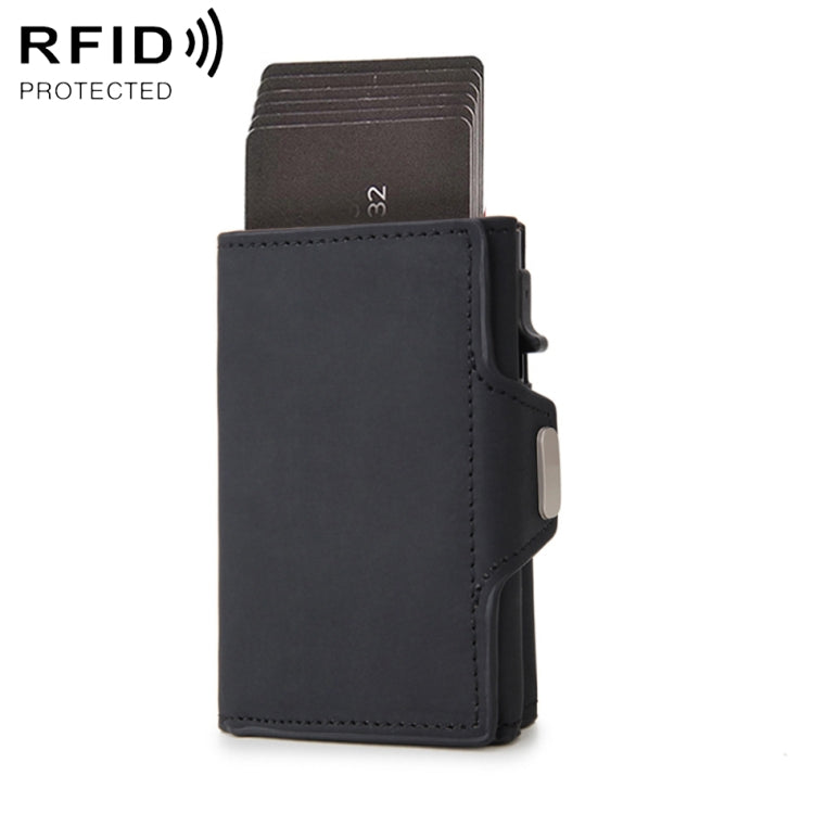 RFID Carbon Fiber Multifunctional Card Holder Bag