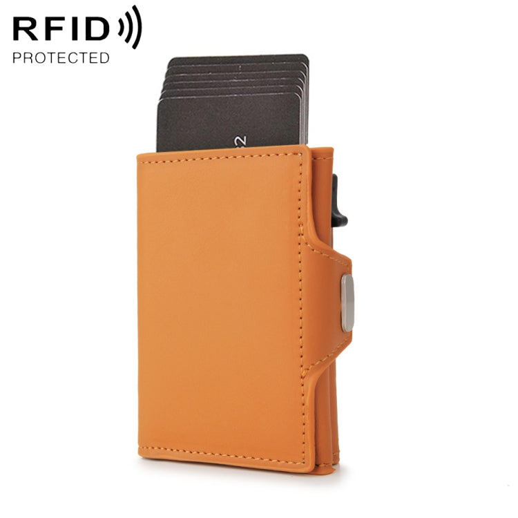 RFID Carbon Fiber Multifunctional Card Holder Bag
