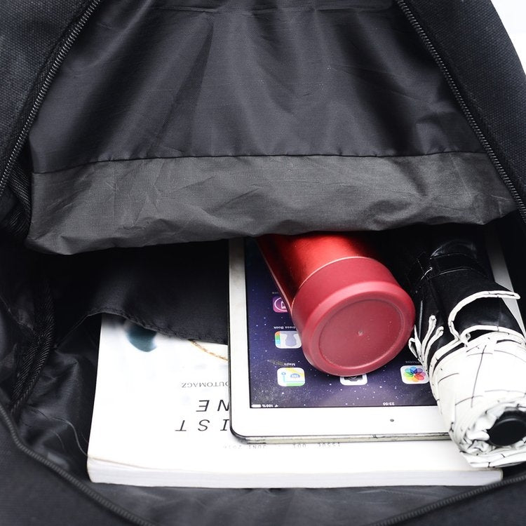 Cat Shape Canvas Backpack for Stylish Everyday Use