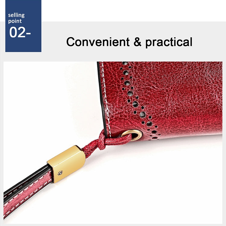 Large Capacity RFID Wallet Clutch for Women with Card Slots
