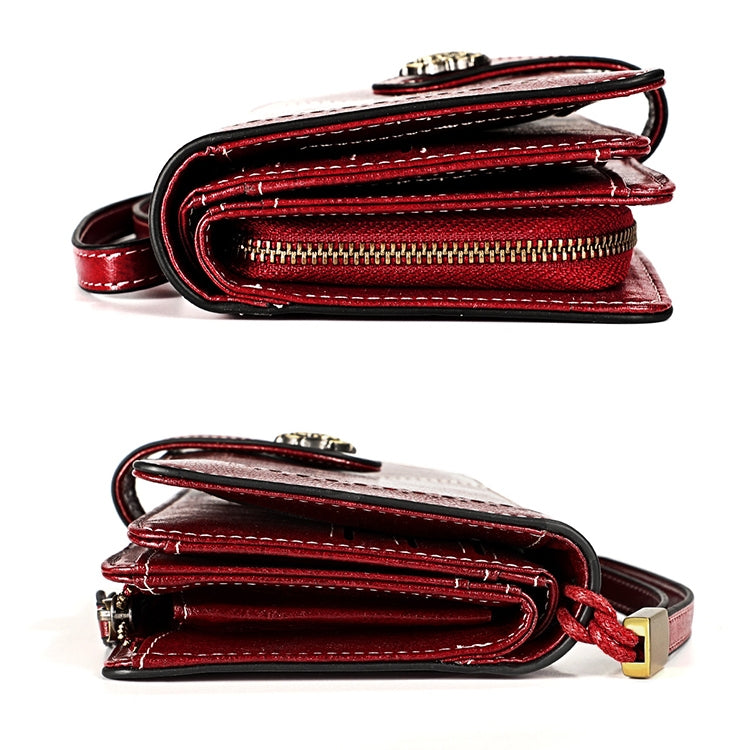 Large Capacity Anti-Magnetic RFID Wallet Clutch for Women