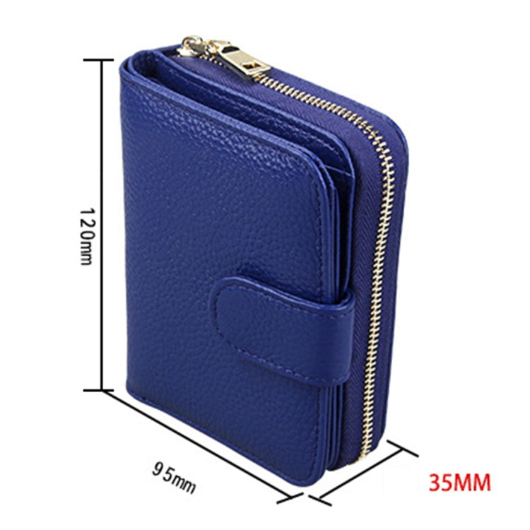 Stylish Full Grain Leather RFID Wallet for Women