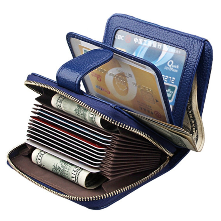 Stylish Full Grain Leather RFID Wallet for Women