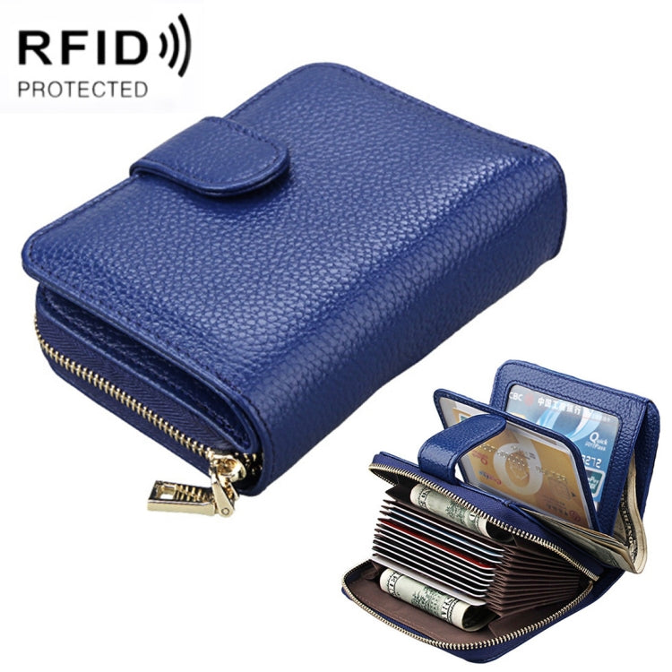 Stylish Full Grain Leather RFID Wallet for Women