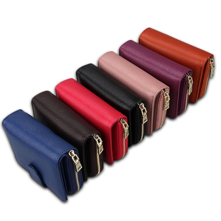 Stylish Full Grain Leather RFID Wallet for Women