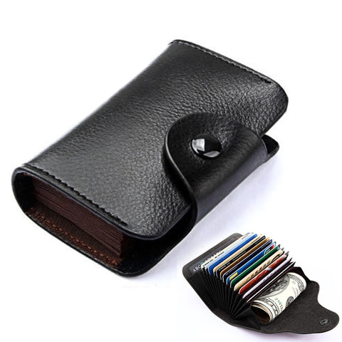 KB39 Pacchetto di carte color caramello per borsa per organo in vera pelle semplice e alla moda
