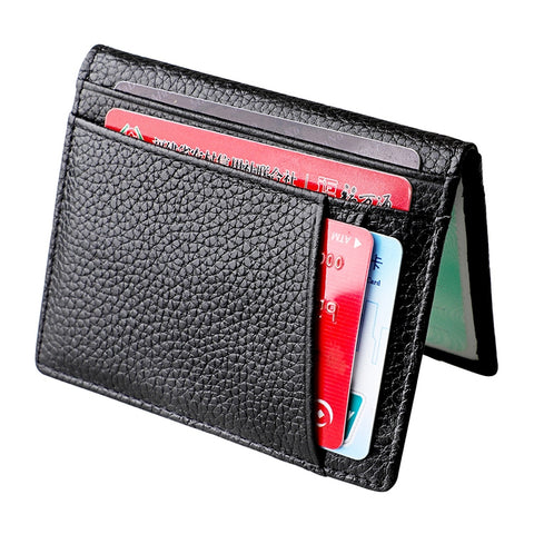 KB173 Borsa per certificati porta carte in pelle con texture ultrasottile litchi