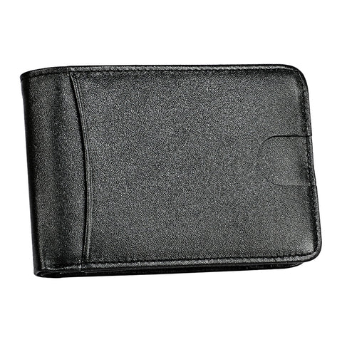 KB186 Porta carte di credito in pelle con texture Mini Crazy Horse RFID antimagnetico per uomo e donna