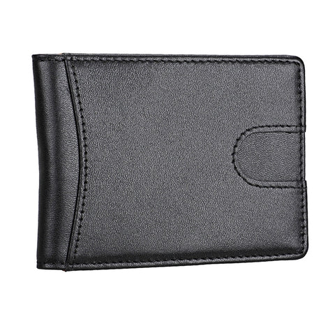 9601 Porte-monnaie en peau avec texture Mini Crazy Horse RFID antimagnétique, 9601