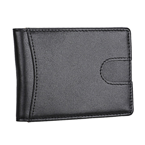 9602 Portafoglio in pelle con texture Mini Crazy Horse RFID antimagnetico, 9602