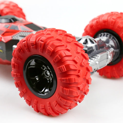 675E 1:16 2.4GHz bifacciale fuoristrada a quattro ruote motrici arrampicata macchinina giocattolo per bambini telecomandata, dimensioni: 33 cm