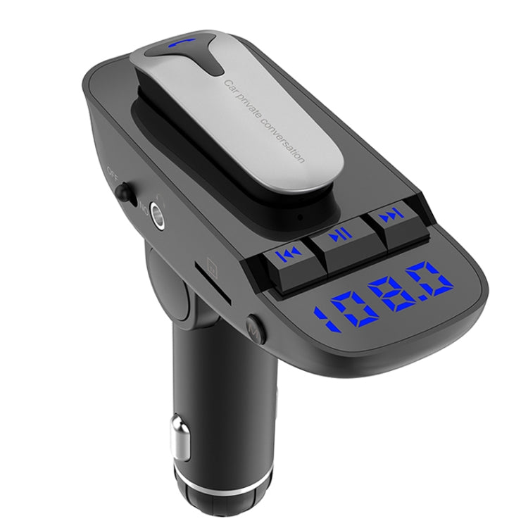 Wireless Bluetooth Car Kit with Dual USB Charger & FM