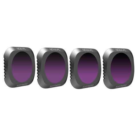Sunnylife M2P-FI538 ND8-PL + ND16-PL + ND32-PL + ND64-PL ND-PL Filtre obligatoire pour DJI Mavic 2 Pro