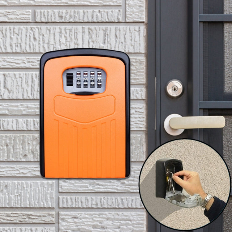Grande scatola di immagazzinaggio in metallo con serratura con password Cassetta di sicurezza per villa Cassetta di sicurezza per armadietto a muro