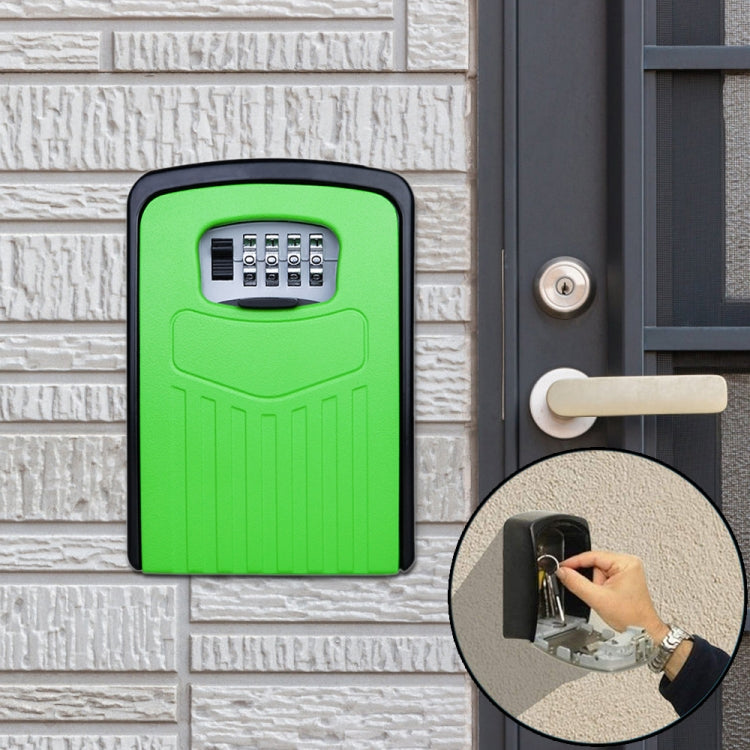 Grande scatola di immagazzinaggio in metallo con serratura con password Cassetta di sicurezza per villa Cassetta di sicurezza per armadietto a muro