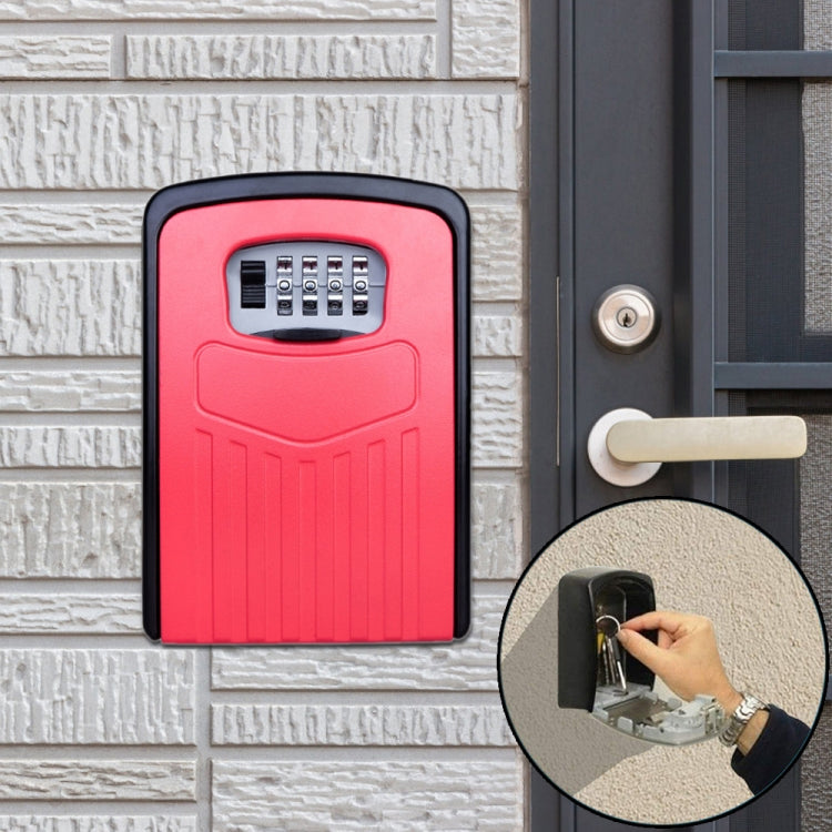 Grande scatola di immagazzinaggio in metallo con serratura con password Cassetta di sicurezza per villa Cassetta di sicurezza per armadietto a muro