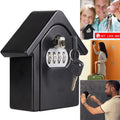 Hut Shape Security Box with Key for Safe Password Storage