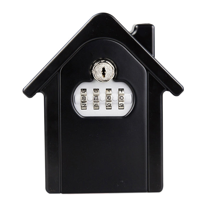 Hut Shape Security Box with Key for Safe Password Storage
